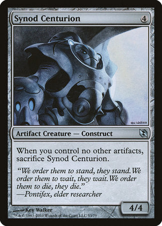 Synod Centurion [Duel Decks: Elspeth vs. Tezzeret] | Exor Games New Glasgow