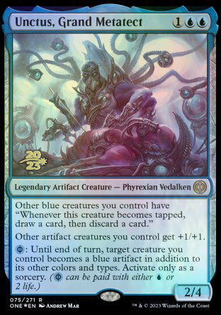 Unctus, Grand Metatect [Phyrexia: All Will Be One Prerelease Promos] | Exor Games New Glasgow