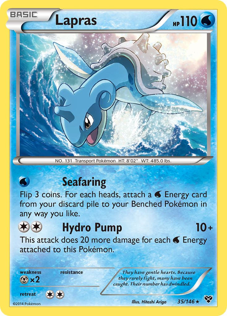 Lapras (35/146) [XY: Base Set] | Exor Games New Glasgow