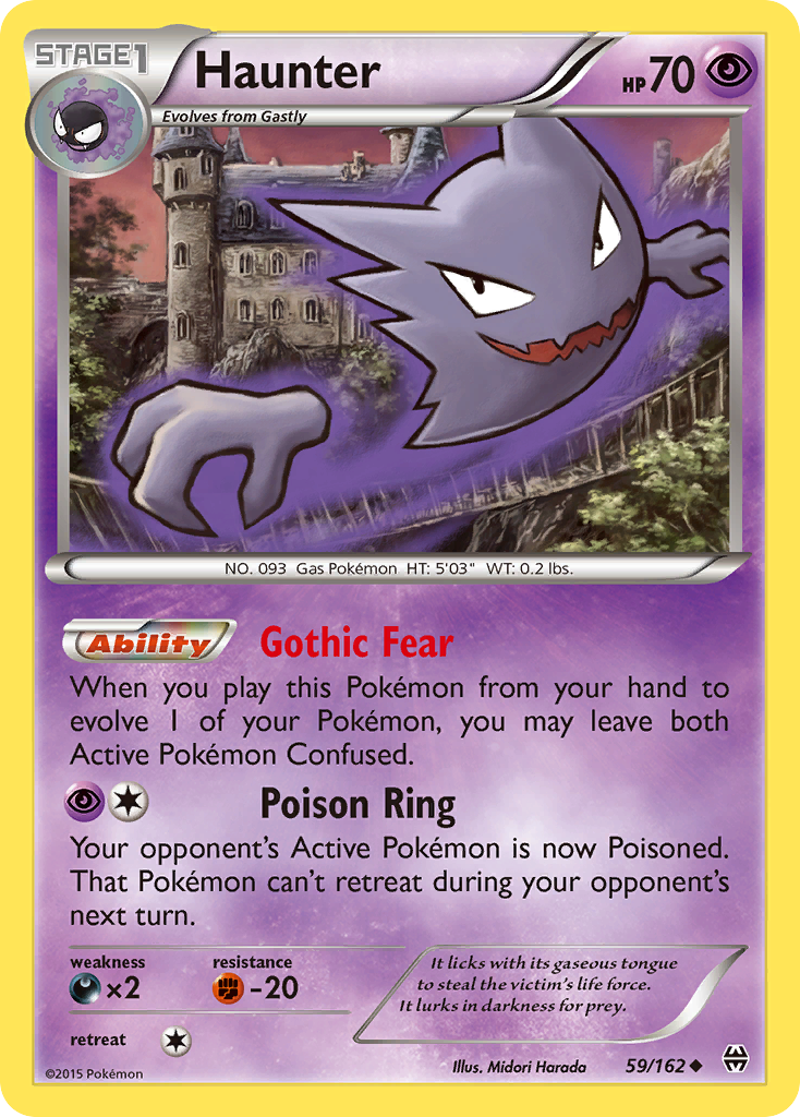 Haunter (59/162) [XY: BREAKthrough] | Exor Games New Glasgow