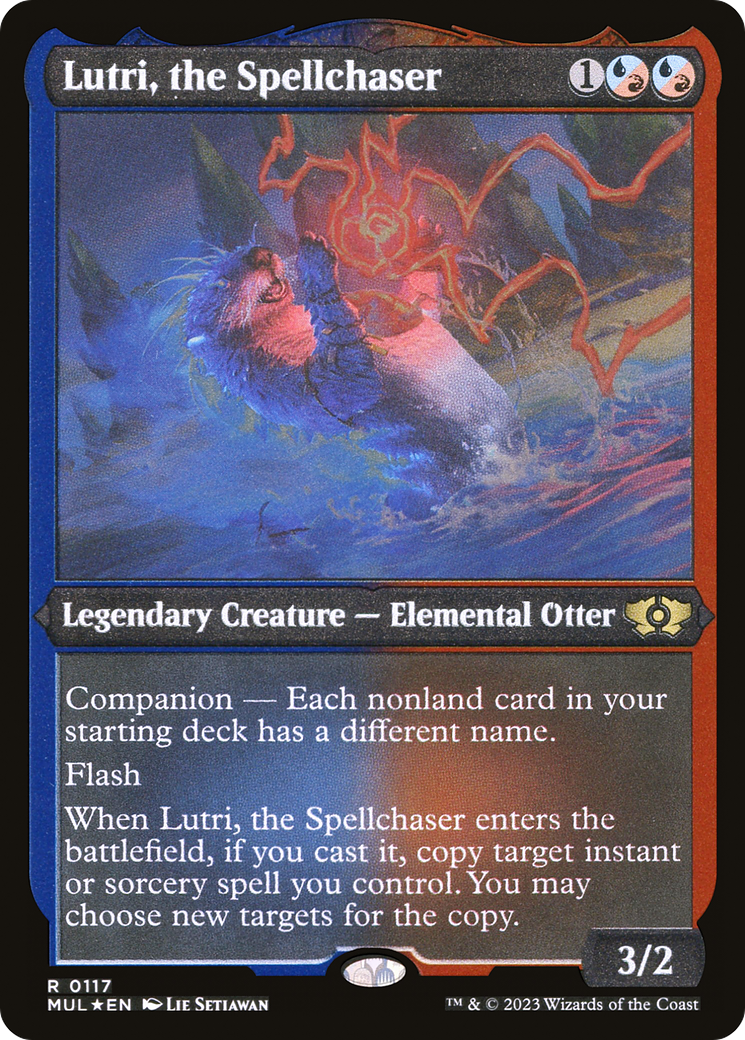 Lutri, the Spellchaser (Foil Etched) [Multiverse Legends] | Exor Games New Glasgow