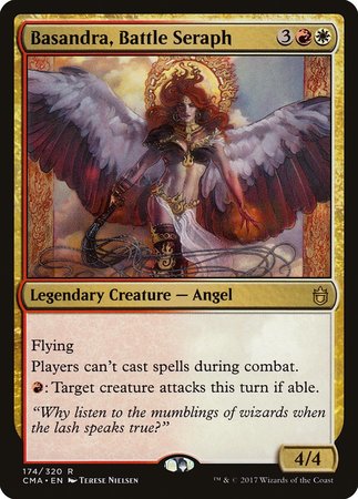 Basandra, Battle Seraph [Commander Anthology] | Exor Games New Glasgow