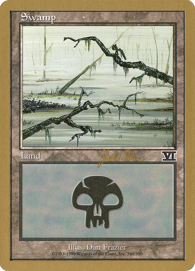 Swamp (js340b) (Jakub Slemr) [World Championship Decks 1999] | Exor Games New Glasgow