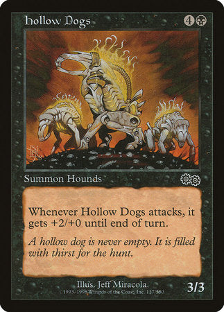 Hollow Dogs [Urza's Saga] | Exor Games New Glasgow