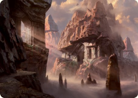 Mountain (277) Art Card [Dungeons & Dragons: Adventures in the Forgotten Realms Art Series] | Exor Games New Glasgow