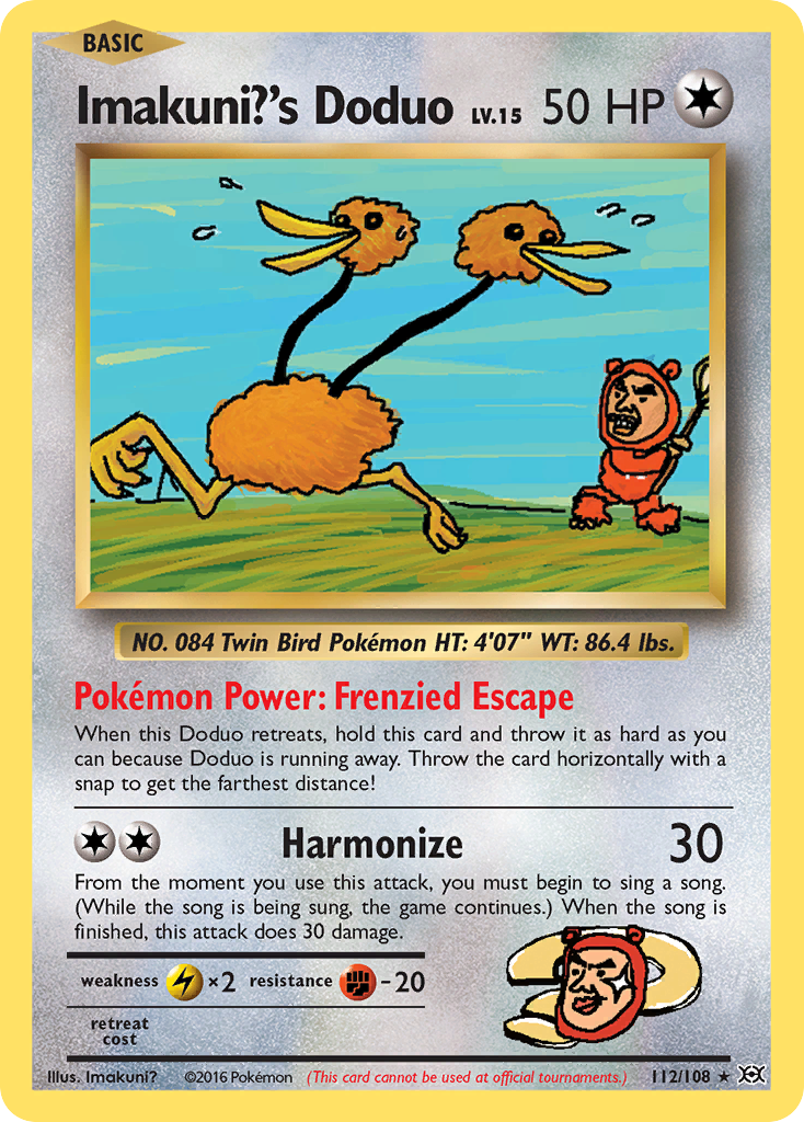 Imakuni?'s Doduo (112/108) [XY: Evolutions] | Exor Games New Glasgow