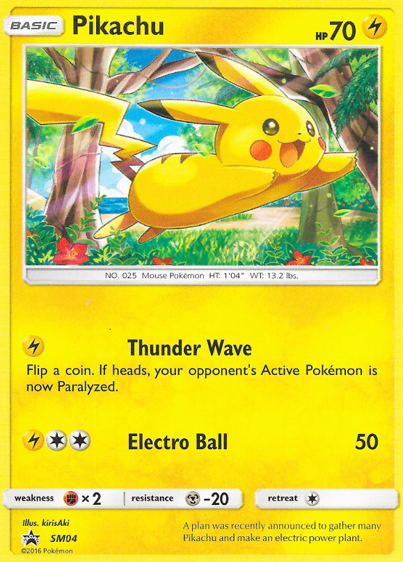 Pikachu (SM04) [Sun & Moon: Black Star Promos] | Exor Games New Glasgow