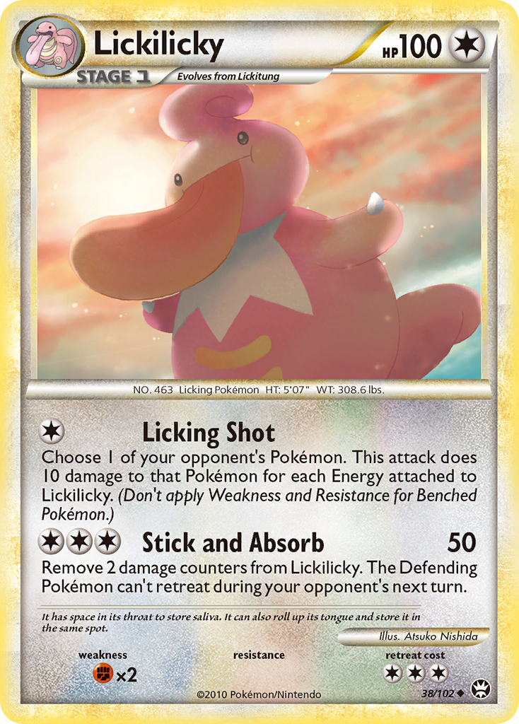 Lickilicky (38/102) [HeartGold & SoulSilver: Triumphant] | Exor Games New Glasgow