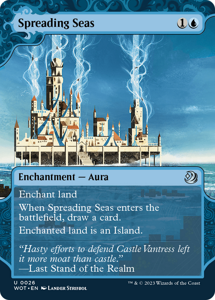 Spreading Seas [Wilds of Eldraine: Enchanting Tales] | Exor Games New Glasgow