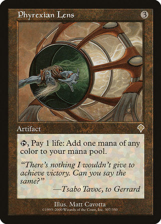 Phyrexian Lens [Invasion] | Exor Games New Glasgow