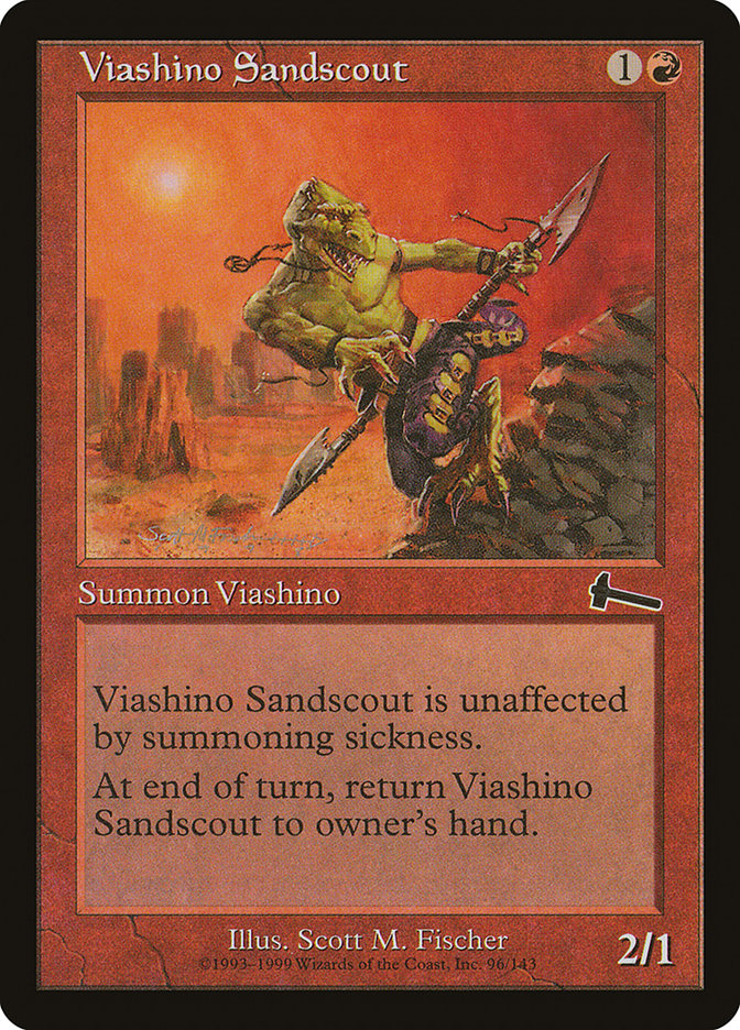 Viashino Sandscout [Urza's Legacy] | Exor Games New Glasgow