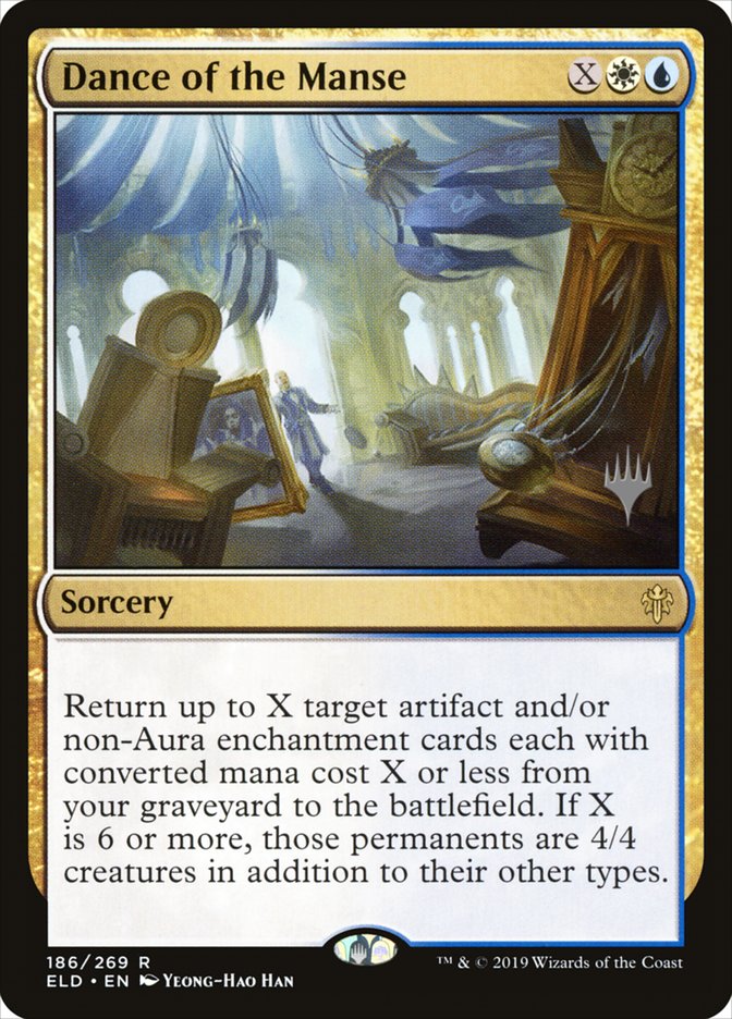 Dance of the Manse (Promo Pack) [Throne of Eldraine Promos] | Exor Games New Glasgow