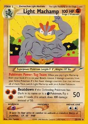 Light Machamp (25/105) [Neo Destiny Unlimited] | Exor Games New Glasgow
