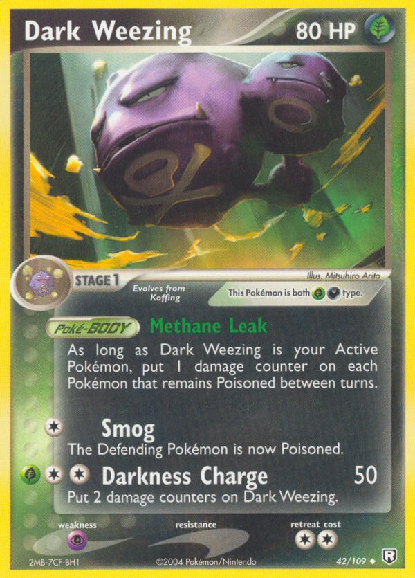 Dark Weezing (42/109) [EX: Team Rocket Returns] | Exor Games New Glasgow