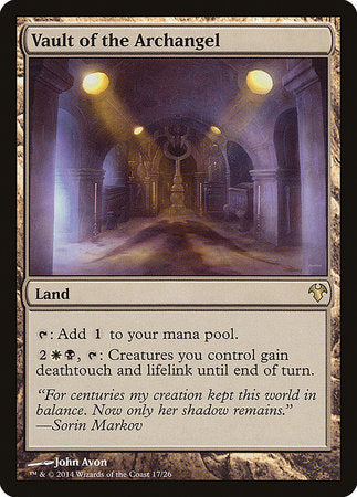 Vault of the Archangel [Modern Event Deck 2014] | Exor Games New Glasgow