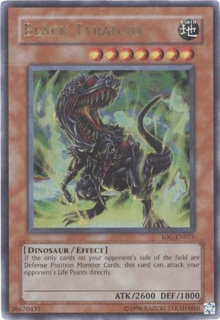 Black Tyranno [IOC-EN075] Ultra Rare | Exor Games New Glasgow