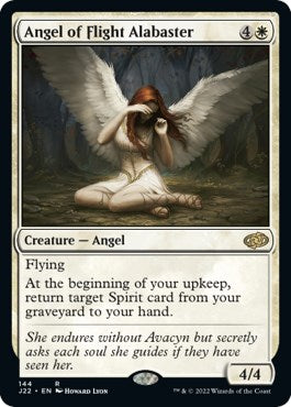 Angel of Flight Alabaster [Jumpstart 2022] | Exor Games New Glasgow