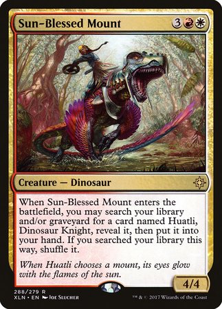 Sun-Blessed Mount [Ixalan] | Exor Games New Glasgow
