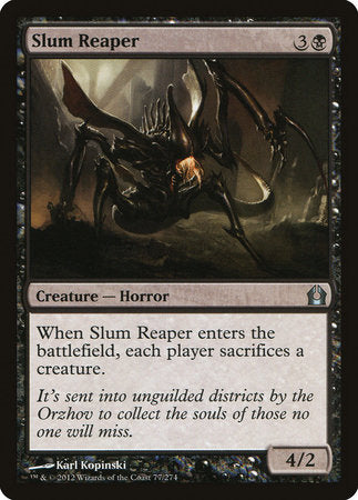 Slum Reaper [Return to Ravnica] | Exor Games New Glasgow