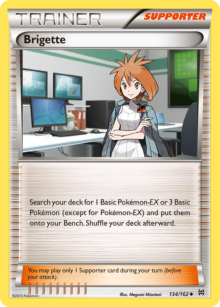 Brigette (134/162) [XY: BREAKthrough] | Exor Games New Glasgow