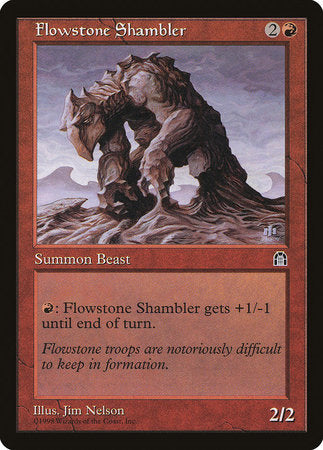 Flowstone Shambler [Stronghold] | Exor Games New Glasgow