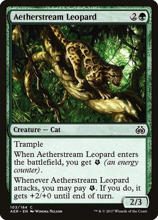 Aetherstream Leopard [Aether Revolt] | Exor Games New Glasgow