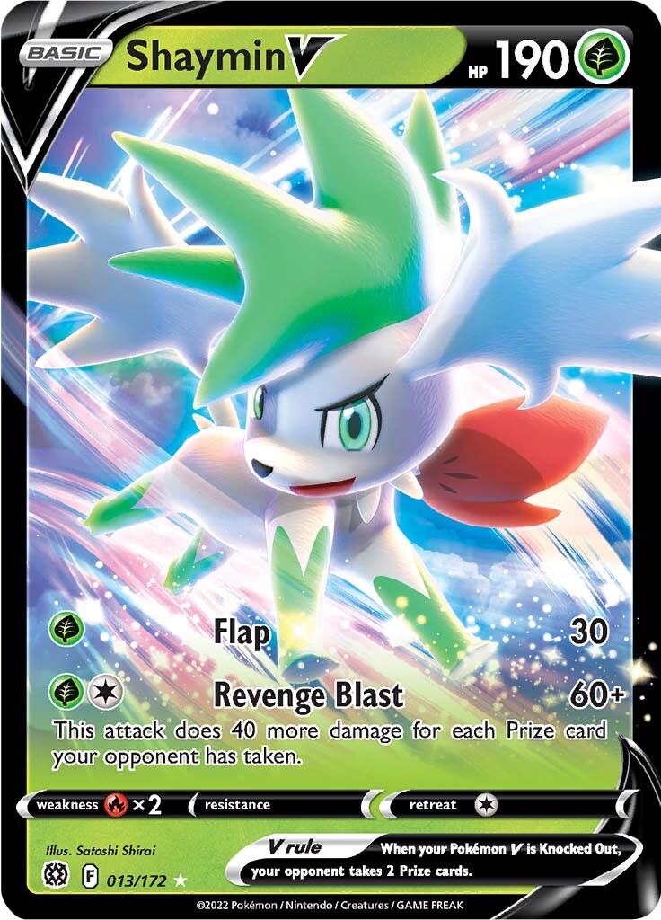 Shaymin V (013/172) [Sword & Shield: Brilliant Stars] | Exor Games New Glasgow