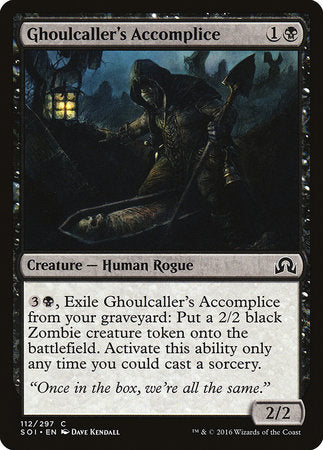 Ghoulcaller's Accomplice [Shadows over Innistrad] | Exor Games New Glasgow