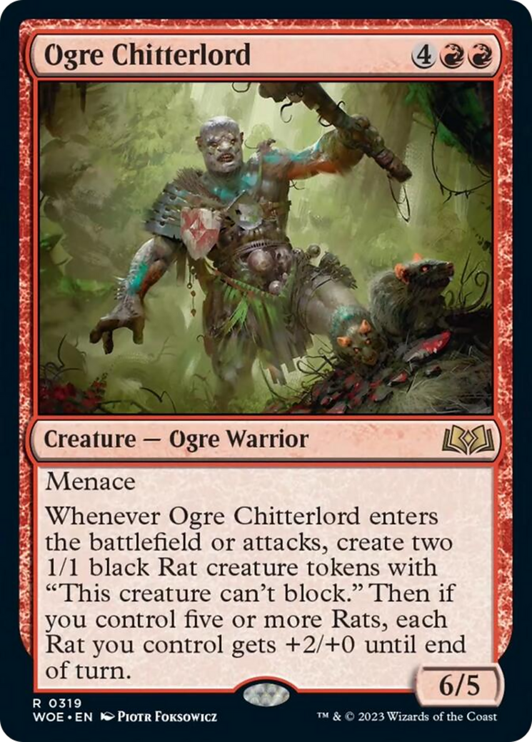 Ogre Chitterlord [Wilds of Eldraine] | Exor Games New Glasgow