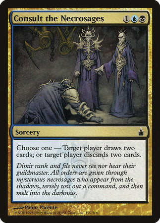 Consult the Necrosages [Ravnica: City of Guilds] | Exor Games New Glasgow