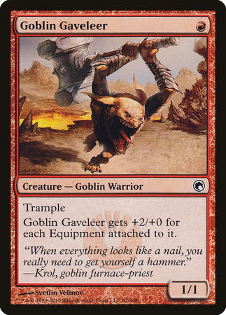 Goblin Gaveleer [Scars of Mirrodin] | Exor Games New Glasgow