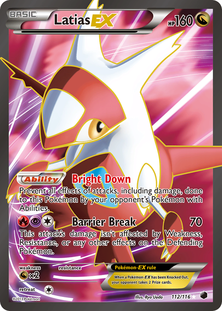 Latias EX (112/116) [Black & White: Plasma Freeze] | Exor Games New Glasgow