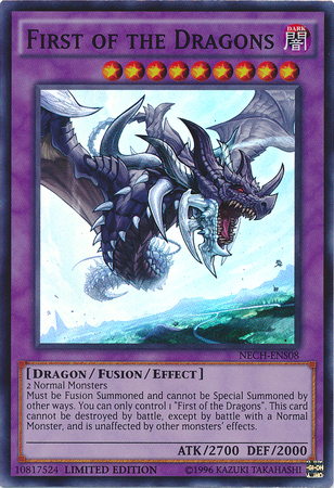 First of the Dragons (SE) [NECH-ENS08] Super Rare | Exor Games New Glasgow