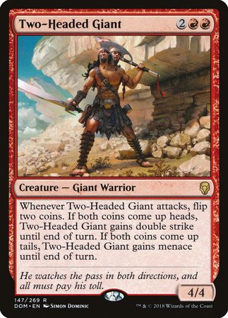 Two-Headed Giant [Dominaria] | Exor Games New Glasgow