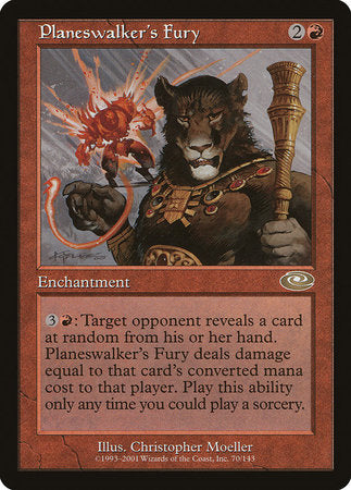 Planeswalker's Fury [Planeshift] | Exor Games New Glasgow