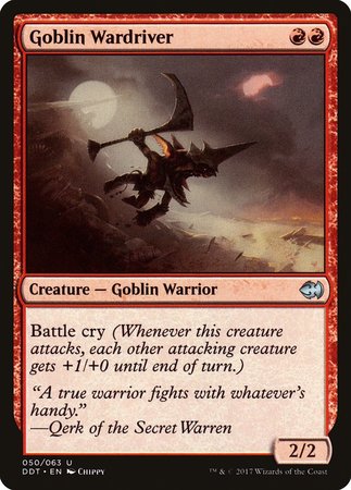 Goblin Wardriver [Duel Decks: Merfolk vs. Goblins] | Exor Games New Glasgow