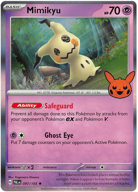 Mimikyu (097/193) [Trick or Trade 2023] | Exor Games New Glasgow