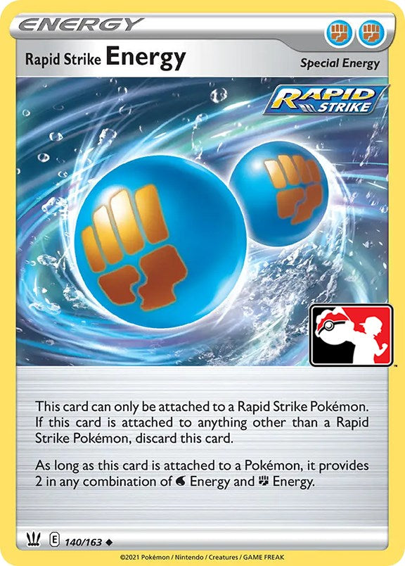 Rapid Strike Energy (140/163) [Prize Pack Series Two] | Exor Games New Glasgow