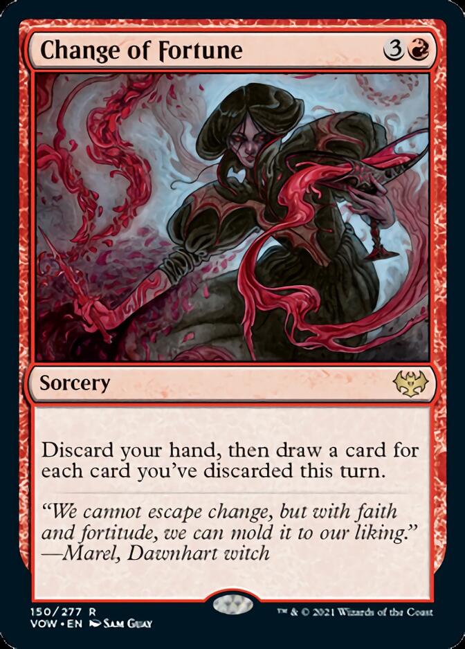 Change of Fortune [Innistrad: Crimson Vow] | Exor Games New Glasgow