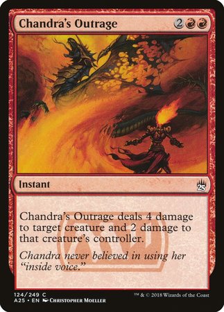 Chandra's Outrage [Masters 25] | Exor Games New Glasgow