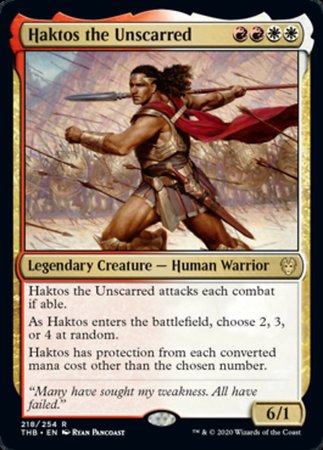 Haktos the Unscarred [Theros Beyond Death] | Exor Games New Glasgow