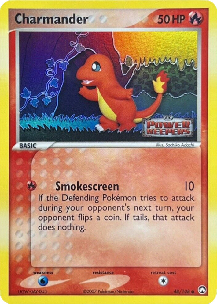 Charmander (48/108) (Stamped) [EX: Power Keepers] | Exor Games New Glasgow