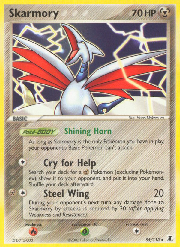 Skarmory (55/113) [EX: Delta Species] | Exor Games New Glasgow