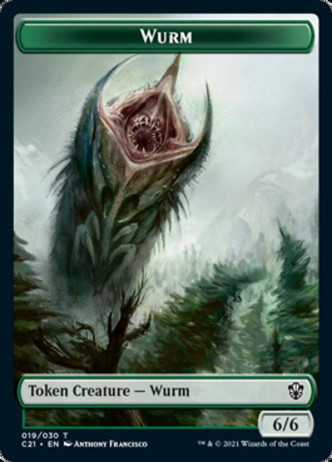 Wurm // Kraken Token [Commander 2021 Tokens] | Exor Games New Glasgow