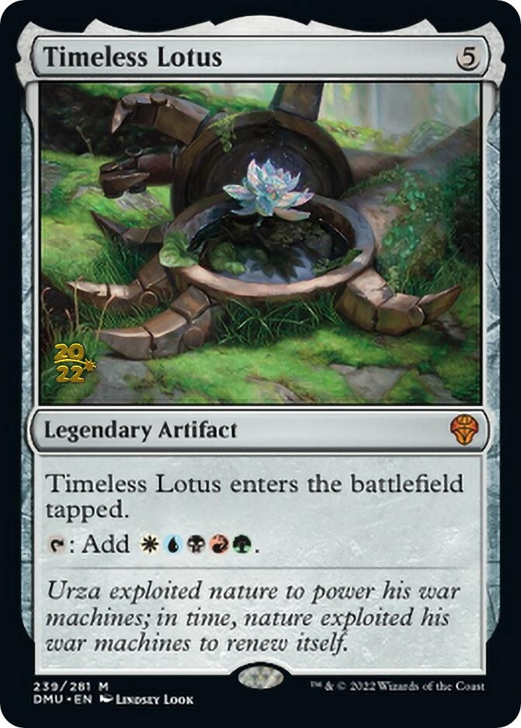 Timeless Lotus [Dominaria United Prerelease Promos] | Exor Games New Glasgow