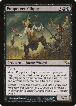 Puppeteer Clique [Shadowmoor] | Exor Games New Glasgow