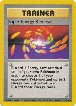 Super Energy Removal (79/102) [Base Set Unlimited] | Exor Games New Glasgow