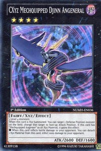 CXyz Mechquipped Djinn Angeneral [NUMH-EN036] Super Rare | Exor Games New Glasgow