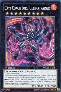 CXyz Coach Lord Ultimatrainer [NUMH-EN038] Secret Rare | Exor Games New Glasgow