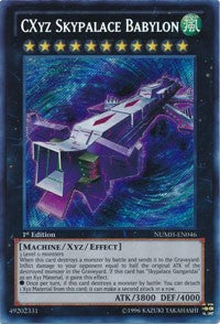 CXyz Skypalace Babylon [NUMH-EN046] Secret Rare | Exor Games New Glasgow